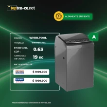 WHIRLPOOL WW19BTAHLA